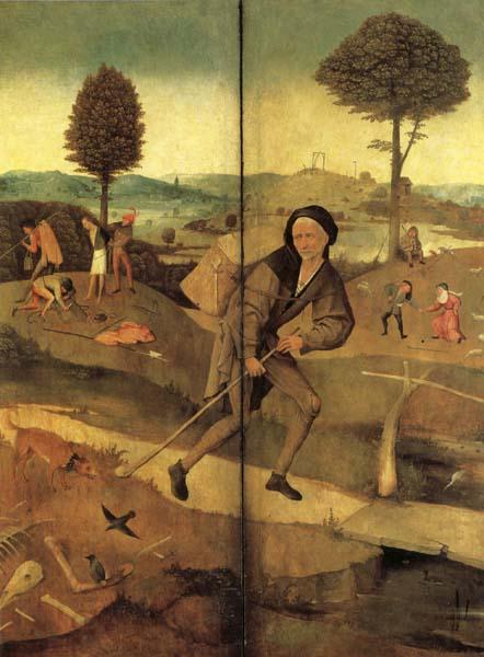 BOSCH, Hieronymus The Hay Wain(exeterior wings,closed) China oil painting art